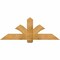 Ekena Millwork Redmond Rough Sawn Timber Gable Bracket, Western Red Cedar, 60"W x 22"H x 2"D x 6"F, 9/12 Pitch GBW060X22X0206RED00RWR - alternate 1